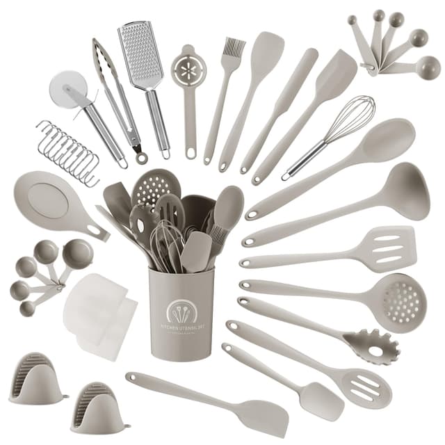 😍 Küchenhelfer Set 43-teilig Küchenutensilien Set | 19.86€