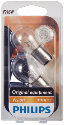 🔥 Philips 12499B2 Kugellampe Vision P21/5W Signallampe, 2er Blister 🚗💡 Angebot bei HelloDeals