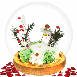 🌬️🌼 Geschenke für Frauen zum Muttertag: Pusteblume im Glas 🎁
