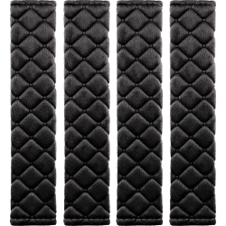 🚗🌟 Auto Gurtpolster, 4 Stück Polsterung für Sitzgurt im Auto - Schwarz-4Stück Angebot bei HelloDeals