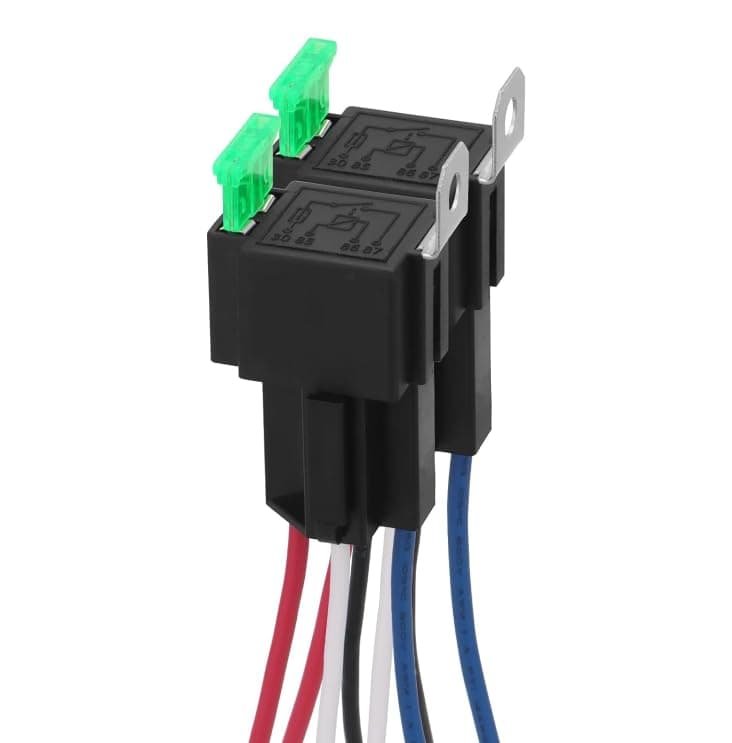 🚗 2 Stück 12V Sicherungsrelais 30A ATO/ATC 🛠️