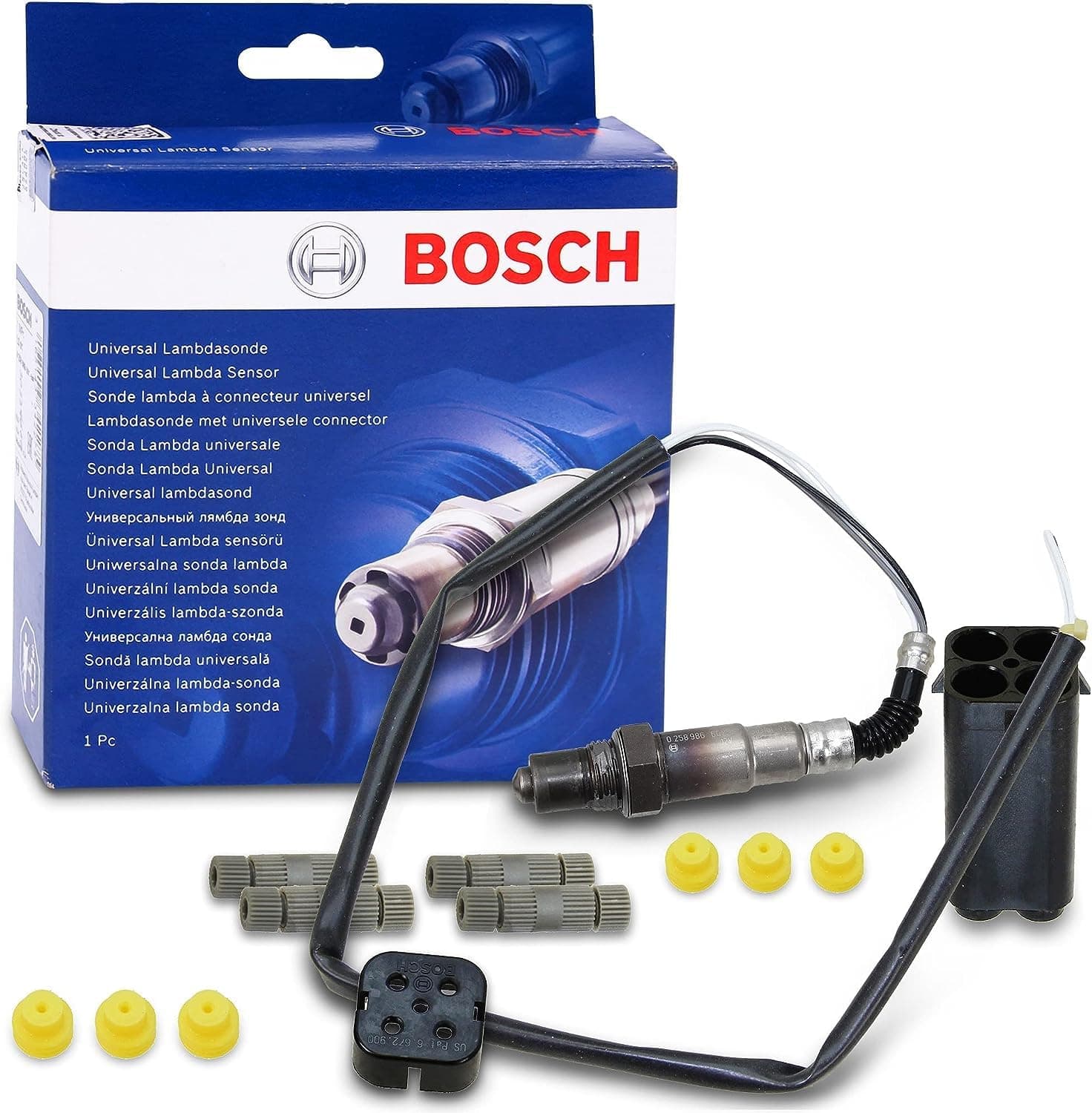 🔧🚗 Bosch 0258986602 - Universal Lambdasonde mit patentierter Bosch-Steckverbindung