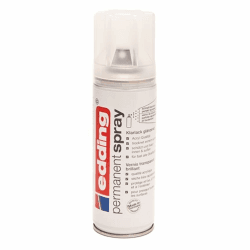 edding 5200 Permanent Spray Klarlack - transparent seidenmatt - 200 ml 🎨🔒