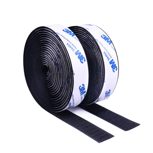 🔥 SANKA Klettband Selbstklebend Extra Stark - 2 Rollen 3m - Doppelseitiges Klebepad 🛠️