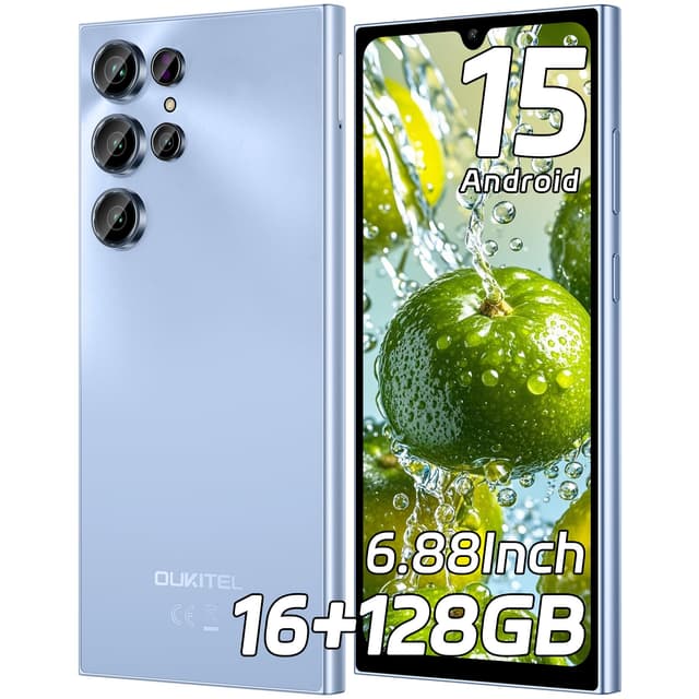 📱 OUKITEL C61 Android 15 Smartphone Ohne Vertrag, 16GB+128GB /1TB Handy Ohne Vertrag 🌟