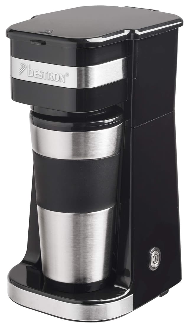Bestron Kaffeemaschine mit Isolierbecher 🌟 Camping Kaffeemaschine für unterwegs 🏕️
