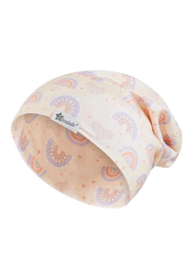🌈 Sterntaler Beanie Regenbogen - Baby Mütze aus Flammgarn Jersey