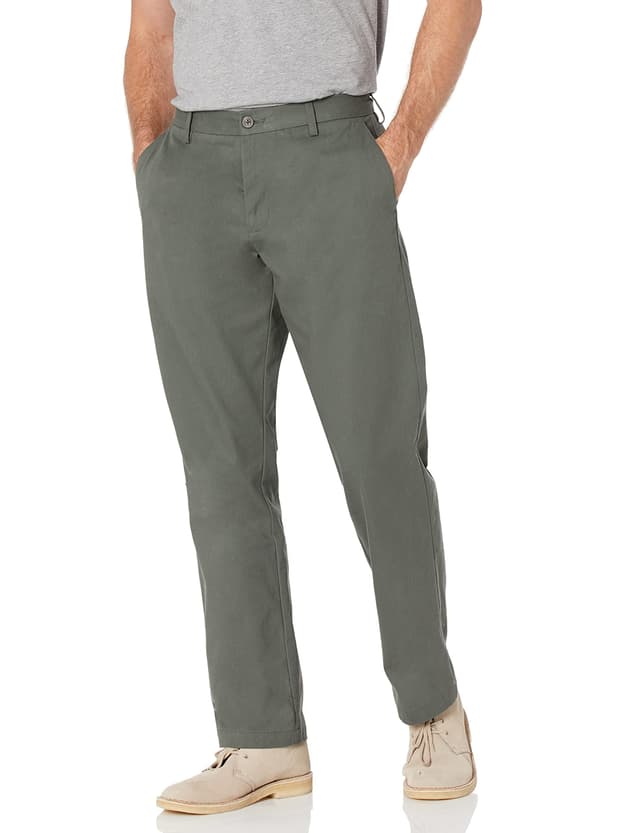 Angebot: Amazon Essentials Herren Knitterfreie Flatfront-Chinohose 🌟