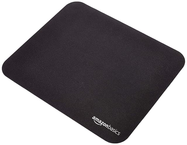 🎮 Amazon Basics Rechteckig Gaming-Mauspad, Standard, Schwarz 315L x 269B mm 🖱️