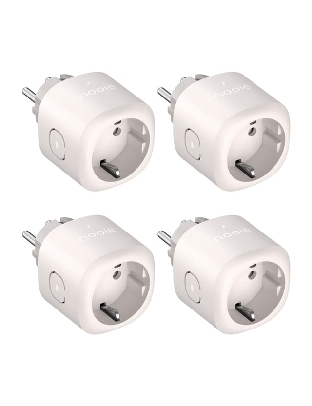 🔌🏡 Nooie Intelligente WLAN-Steckdose 4 Stück - Smart Plug Deal 🏷️