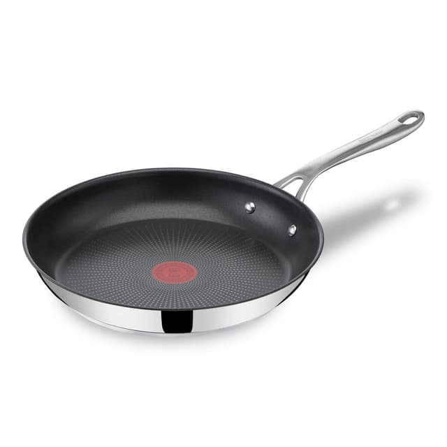 Tefal Jamie Oliver Bratpfanne 28 cm 🍳 Edelstahl mit Antihaftbeschichtung
