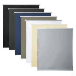 🌞🏠 WOLTU Verdunklungsrollo ohne Bohren Grau 50x160cm (BxH) 🌙🪟 Angebot bei HelloDeals