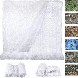 🌿 MIKKUPPA Tarnnetz Camouflage Netz 150D Oxford-Gewebe 3x6m 🌳 Angebot bei HelloDeals