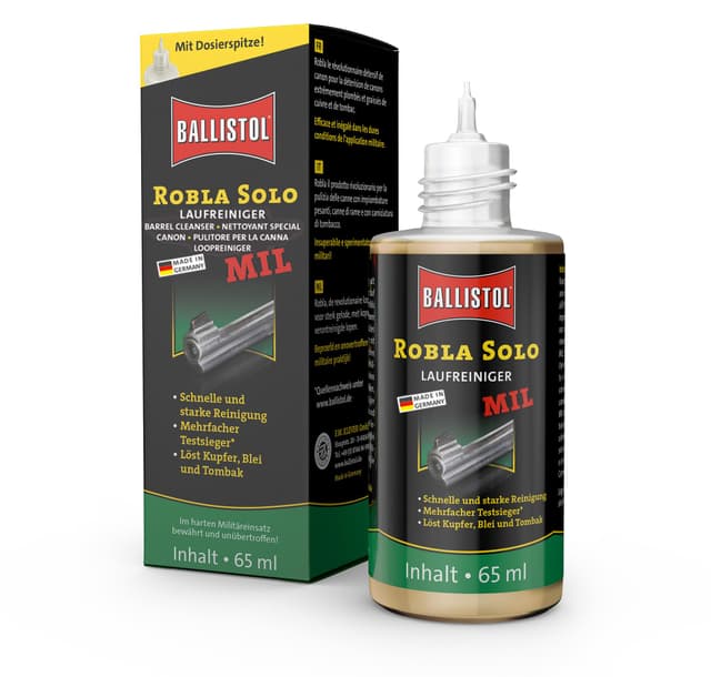 🔫🧼 BALLISTOL Unisex Waffenpflege Robla Solo Mil Laufreiniger 🛡️
