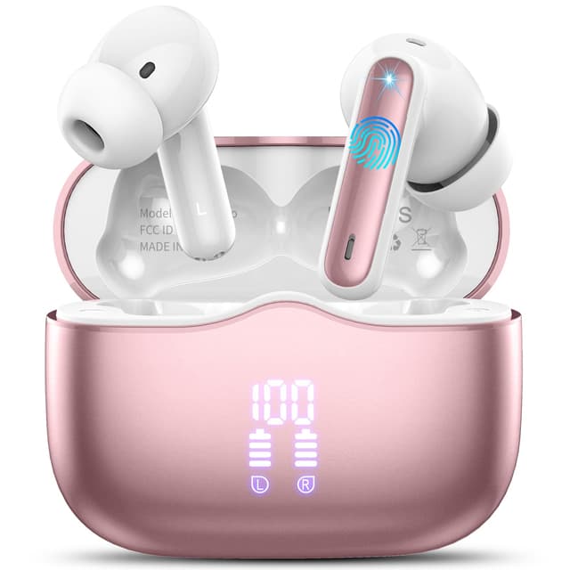 Bluetooth Kopfhörer In Ear Kabellos Bluetooth 5.4 HiFi Stereo 🎵📞🔋