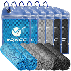 🌬️🏖️ YQXCC Kühlendes Handtuch 2 Stück 120 x 30 cm 🌊🏌️‍♂️ Angebot bei HelloDeals