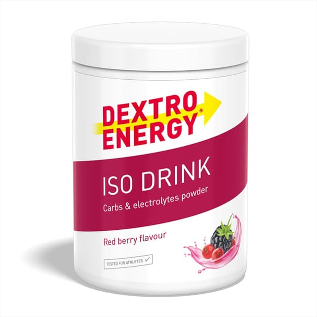 🚴‍♂️ Dextro Energy Iso Drink Red Berry 440g - Elektrolyte Sport Getränkepulver