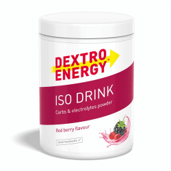 🚴‍♂️ Dextro Energy Iso Drink Red Berry 440g - Elektrolyte Sport Getränkepulver Angebot bei HelloDeals