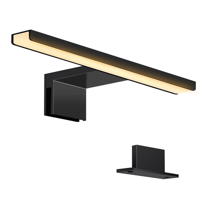 ERWEY 2 in 1 LED Spiegelleuchte 30CM IP44 Badleuchte LED Badlampe 🌟
