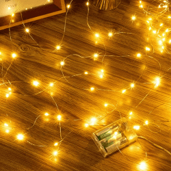 Ollny 10m Lichterkette Batterie 100 LED 🌟 Angebot bei HelloDeals