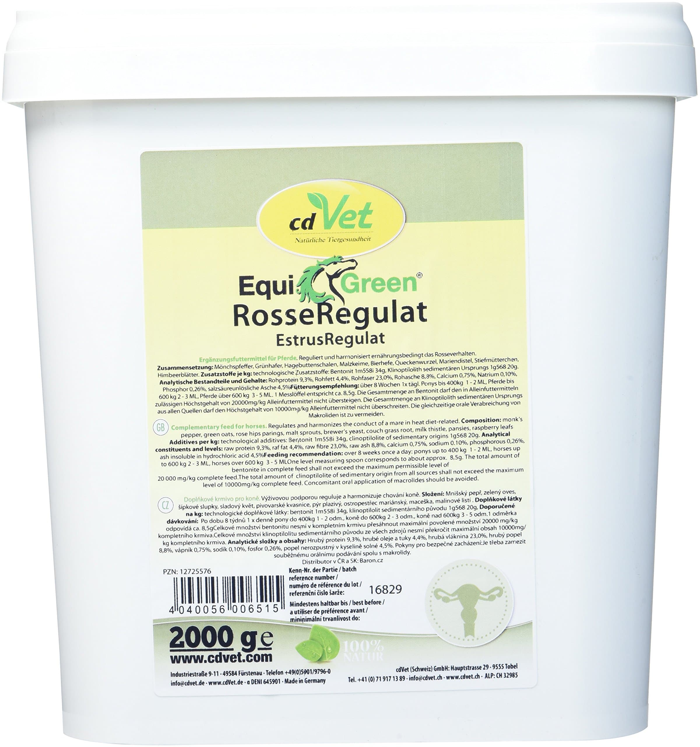🐴🌿 cdVet EquiGreen RosseRegulat - Nahrungsergänzung für Stuten 🌸