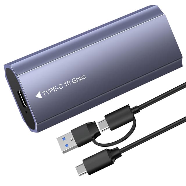 M.2 NVMe SSD Gehäuse 10 Gbps USB3.2/ USB3.1 Gen2 m2 SSD Gehäuse 🚀