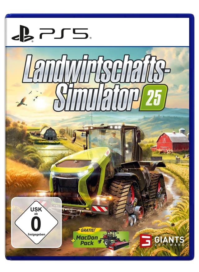 🚜 Landwirtschafts-Simulator 25: PS5-Blu-ray Disc 🎮