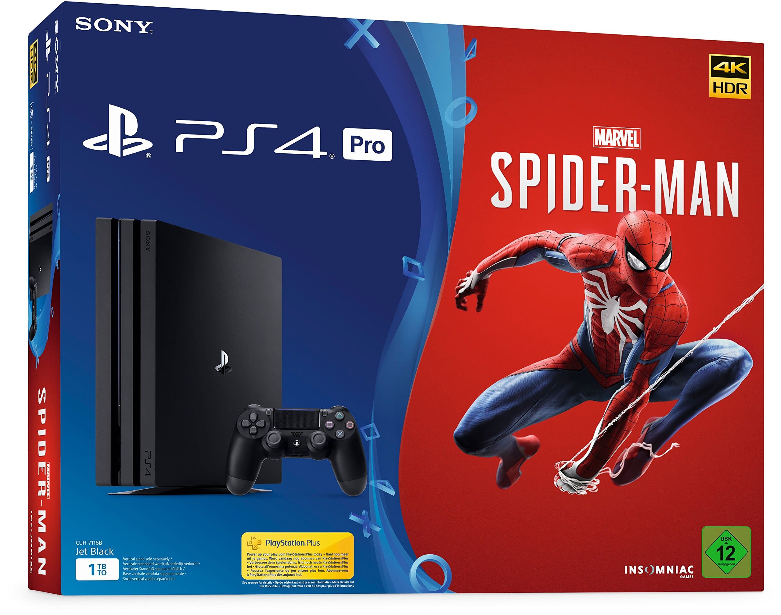 🎮 PlayStation 4 Pro - Marvel's Spider-Man Bundle 🕷️