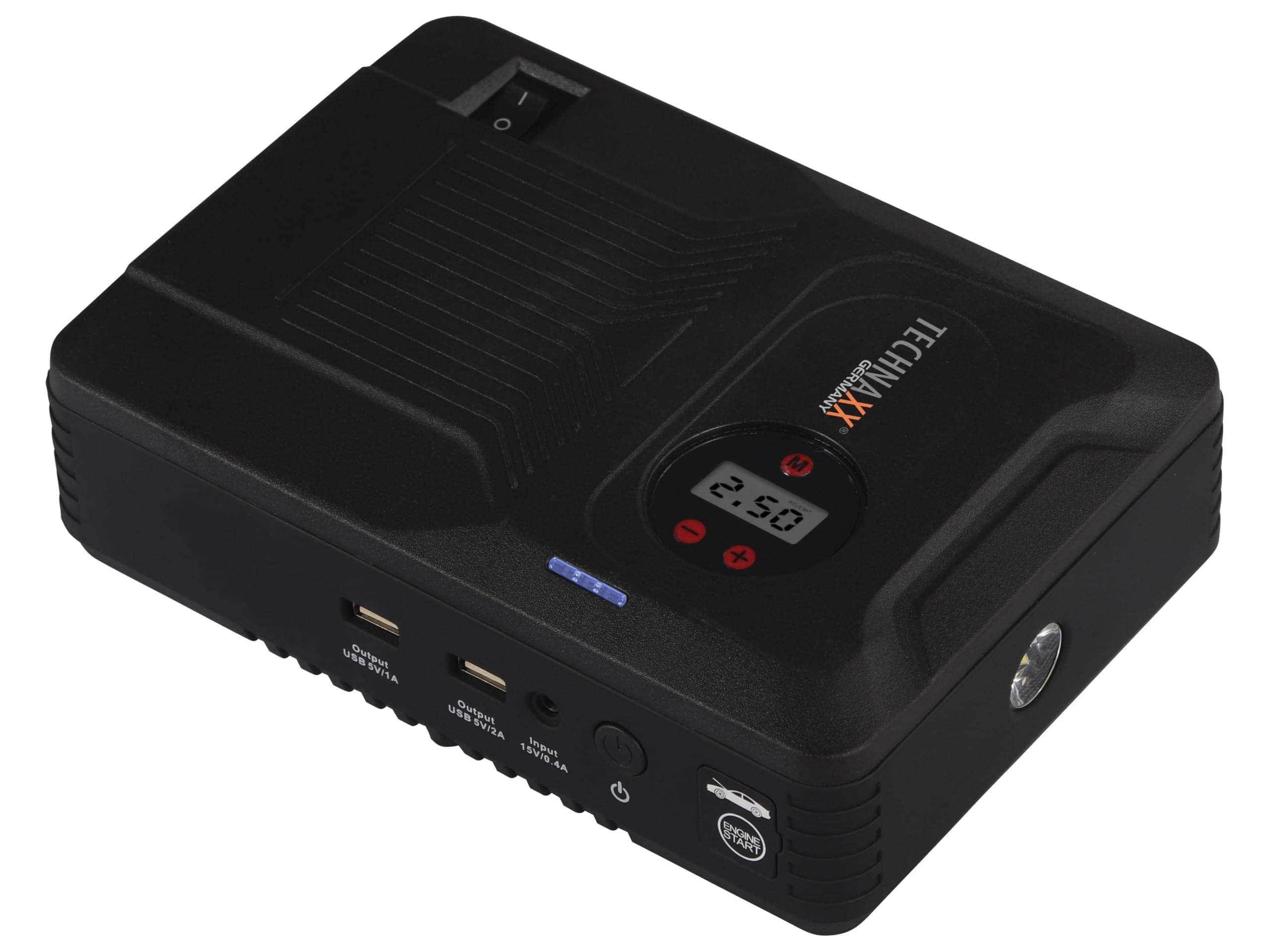 Technaxx 4 in 1 Multifunktionale Starthilfe mit Powerbank Power Pack 🔋🚗💡