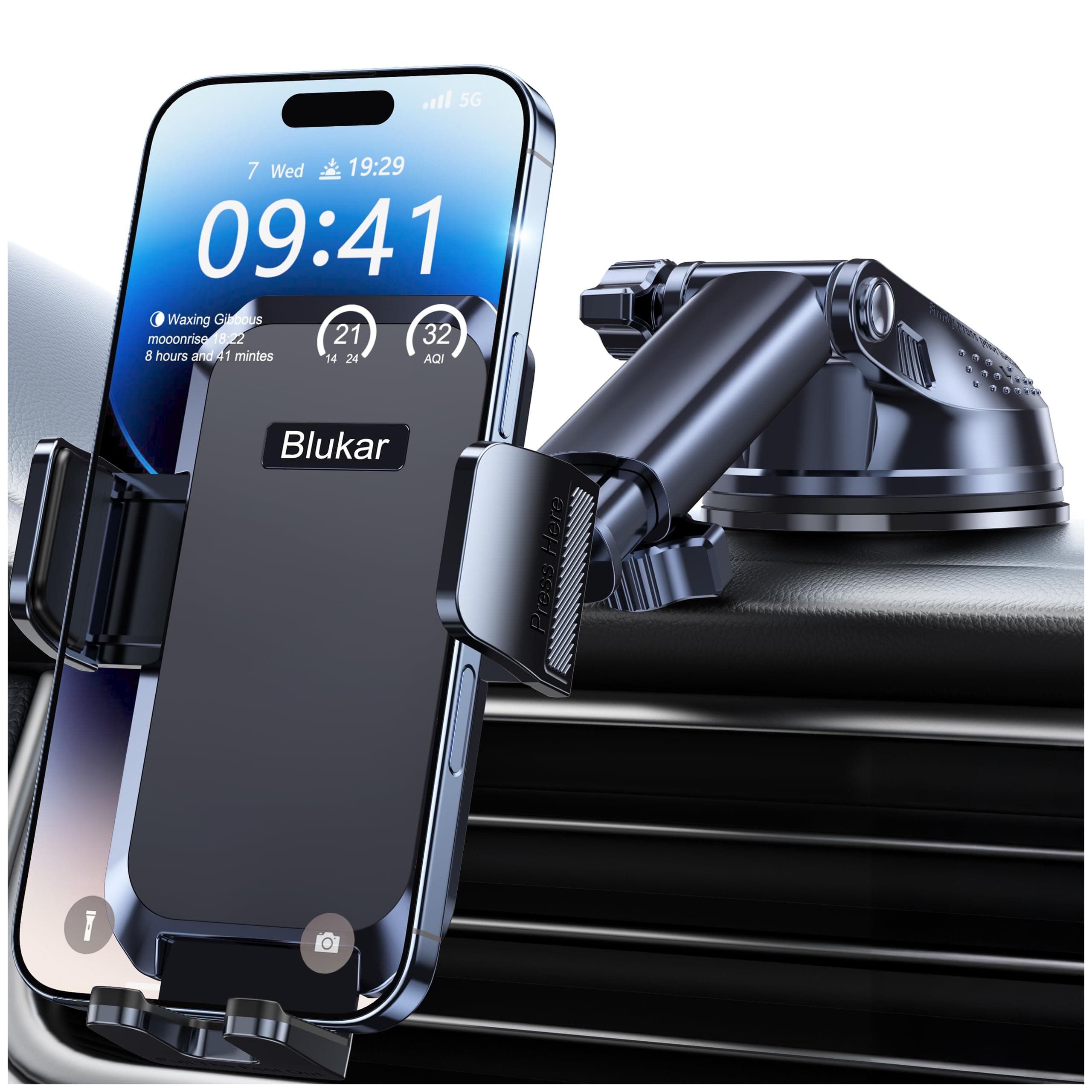 🚗📱 Blukar Handyhalterung Auto Upgrade: Stabiler & Flexibler KFZ Handy Halter 🌟
