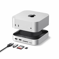 UGREEN Mac mini M4 Dock mit DisplayPort(8K@120Hz max.) für Dual-Monitor-Setups