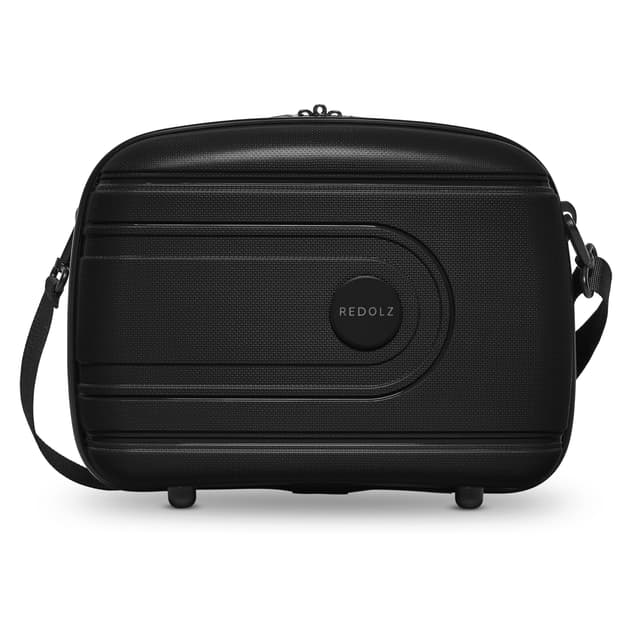 REDOLZ Hartschalen Handgepäck Kosmetik-Koffer | Stabiles Beauty-Case mit Aufsteckfunktion