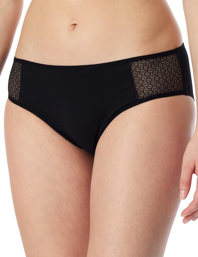 Schiesser Damen Unterwäsche (2er Pack) 🖤 38 Schwarz_181532 - Nur 14€!
