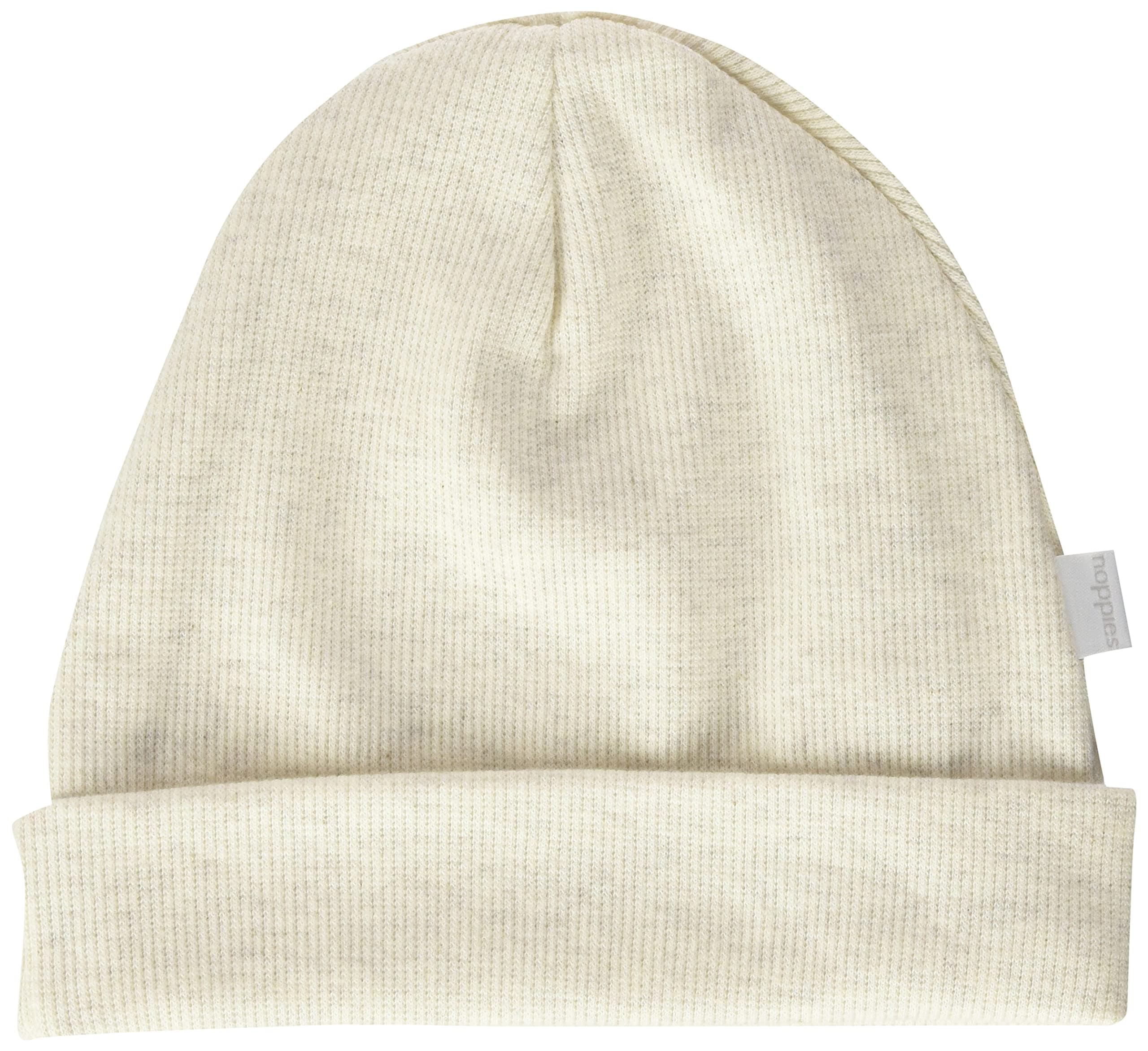 👶🎩 Noppies Unisex Baby U Hat Rib Nevel Verschluss 0-3 Monate RAS1202 Oatmeal -P611 🧸