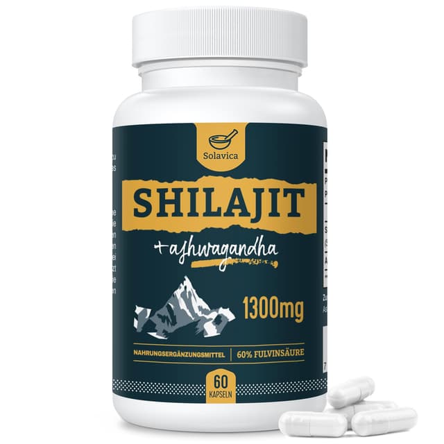 Shilajit Kapseln – Hochdosiert & ohne Zusätze 🏔️🌿