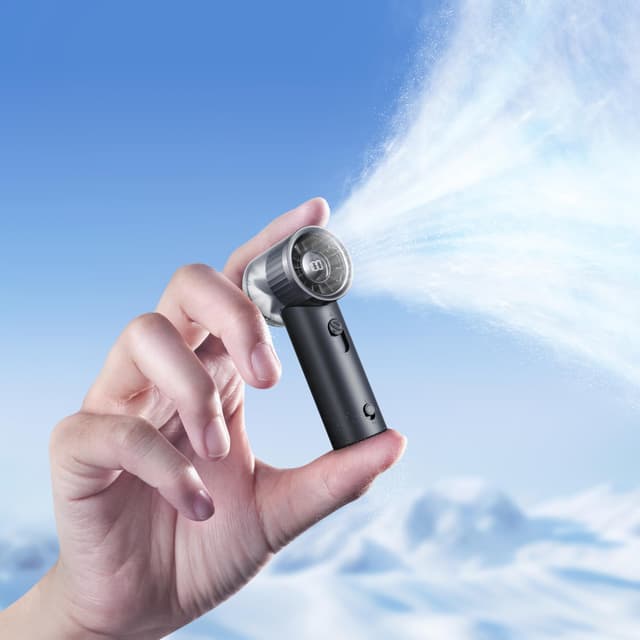 RANVOO 2025 Mini Turbo Handventilator - Hitzerevolution mit 100 Geschwindigkeiten 🌬️
