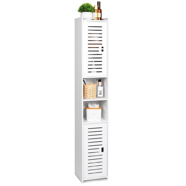 🛁 AIKTOTA Badezimmerschrank - Freistehender Aufbewahrungsschrank 🚪