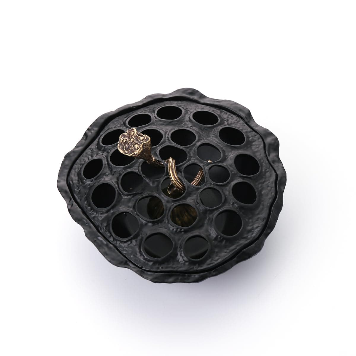 🌿 ALXBSONE Räucherstäbchen Halter mit Ash Catcher 🌸🕯️