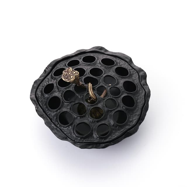 🌿 ALXBSONE Räucherstäbchen Halter mit Ash Catcher 🌸🕯️