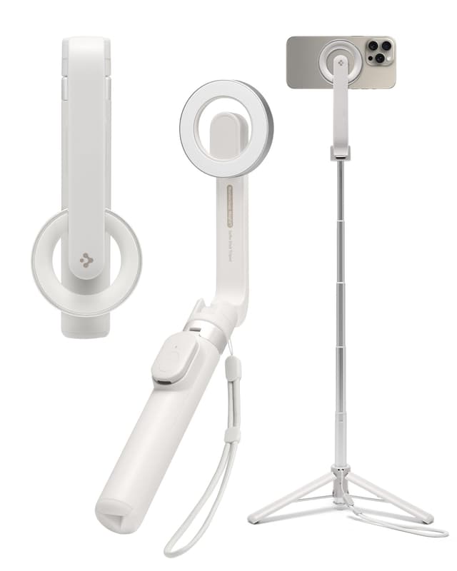 📸 Spigen MagSafe Selfie Stick Stativ [Wondersnap] Tripod - Dune Beige