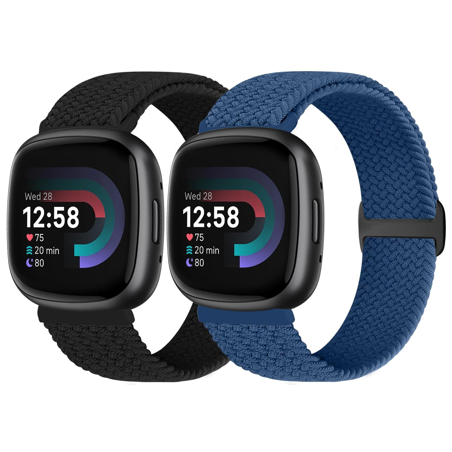 Vodtian Geflochtenes Armband für Fitbit Sense/Versa 4/Versa 3/Sense 2