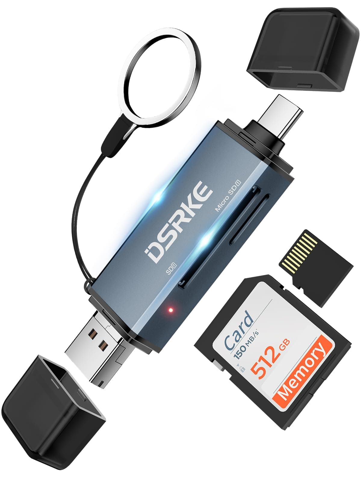 3 in 1 SD-Kartenleser für iPhone 15 Pro Max, iPad, MacBook und mehr 📷📱