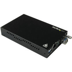 StarTech.com Gigabit Ethernet Kupfer auf LWL Medienkonverter, SM LC, 10 Km 🌐