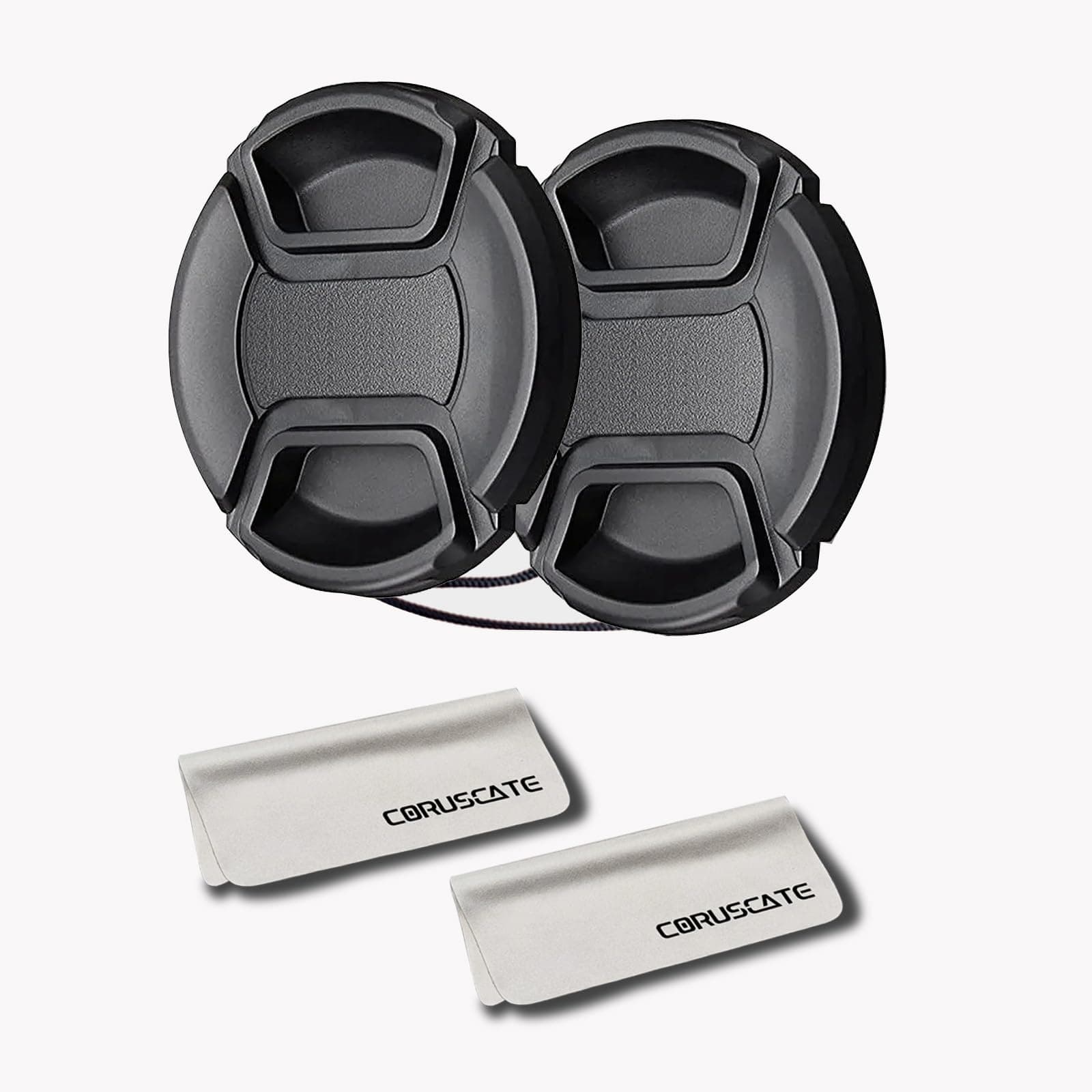 📸 2 Stück 67mm Objektivdeckel und Reinigungstücher Deal