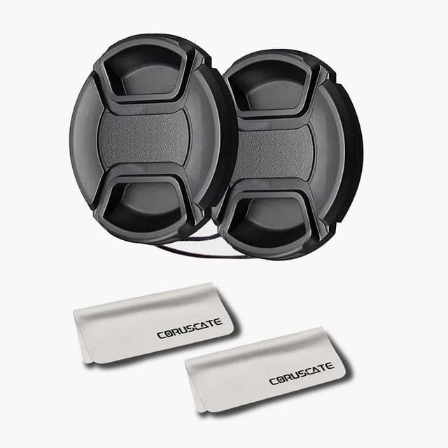 📸 2 Stück 67mm Objektivdeckel und Reinigungstücher Deal