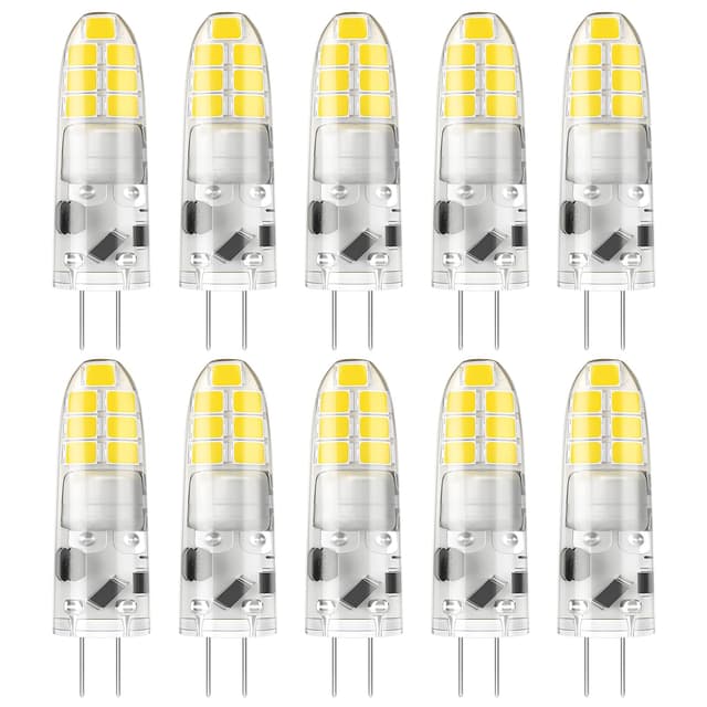 DiCUNO G4 LED Warmweiß, 2W LED Leuchtmittel - 10er Pack