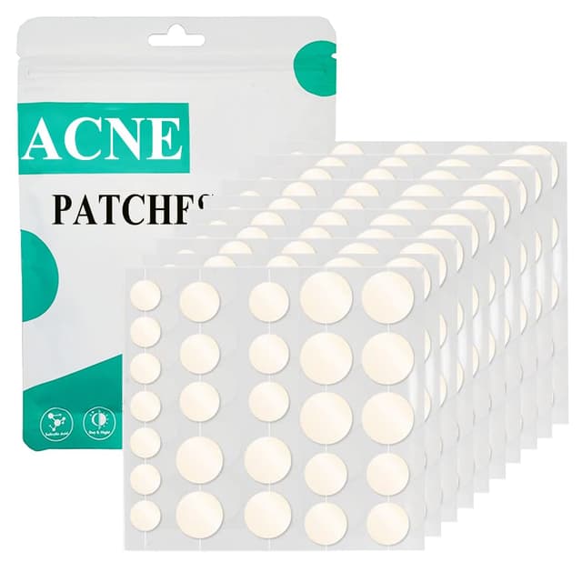 Zemolo 300 Stück Pickel Patch 💥 Unsichtbare Hydrokolloid Akne Pimple Patch 🌟 Tag & Nacht Akne Pflaster 👌 Wasserdicht & Atmungsaktiv 🌿 Absorptions Acne Patches