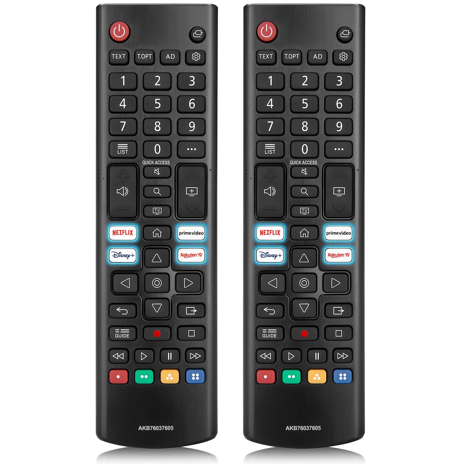 2er Pack Universal Fernbedienung für LG Fernseher 📺🔥