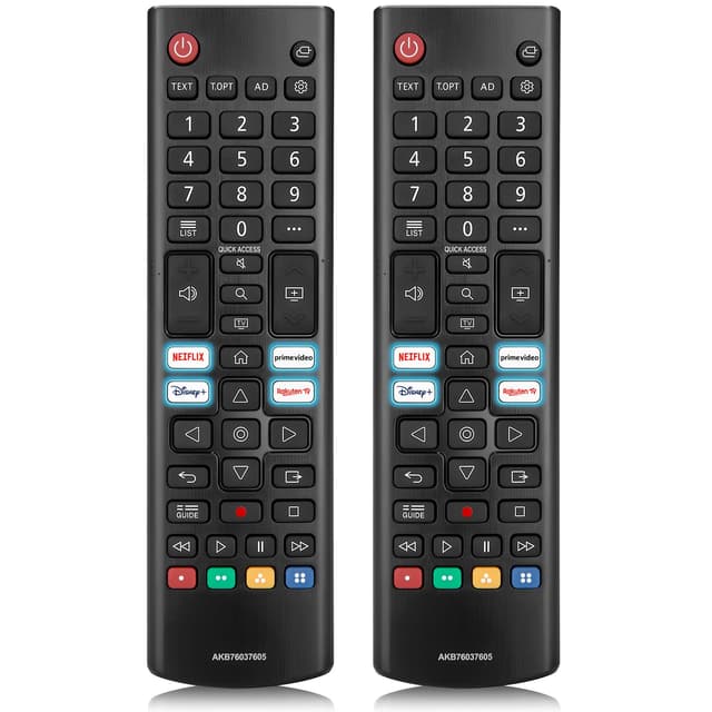 2er Pack Universal Fernbedienung für LG Fernseher 📺🔥