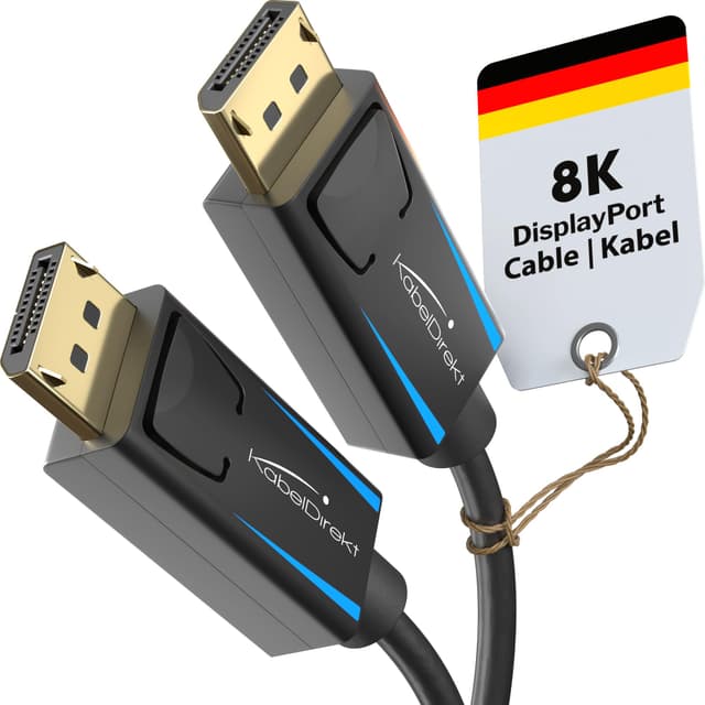 KabelDirekt 4K & 8K DisplayPort Kabel 🎮🖥️